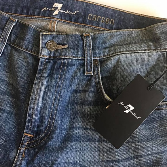 NWT 7 for all mankind Carsen men jeans 30 - Picture 4 of 6